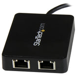 Startech Adaptador De Red Usbc 2 Puertos Ethernet