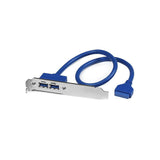 Startech Cabezal Bracket 2 Puertos Usb 3.0 Supers