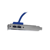 Startech Cabezal Bracket 2 Puertos Usb 3.0 Supers