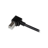 Startech Cable Adaptador Usb 1m Impresora Acodado