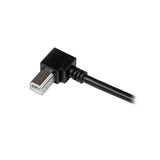 Startech Cable Adaptador Usb 3m Impresora Acodado