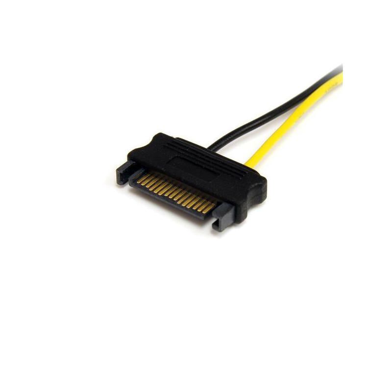 Startech Cable Alimentacion Sata A Conector 8 Pines De Tarjeta Grafica Pci Satpciex8adp
