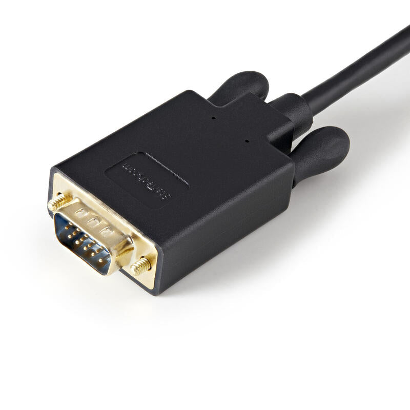 Startech Cable Conversor Displayport A Vga Activo 1080p 0.90m Negro Dp2vgamm3b