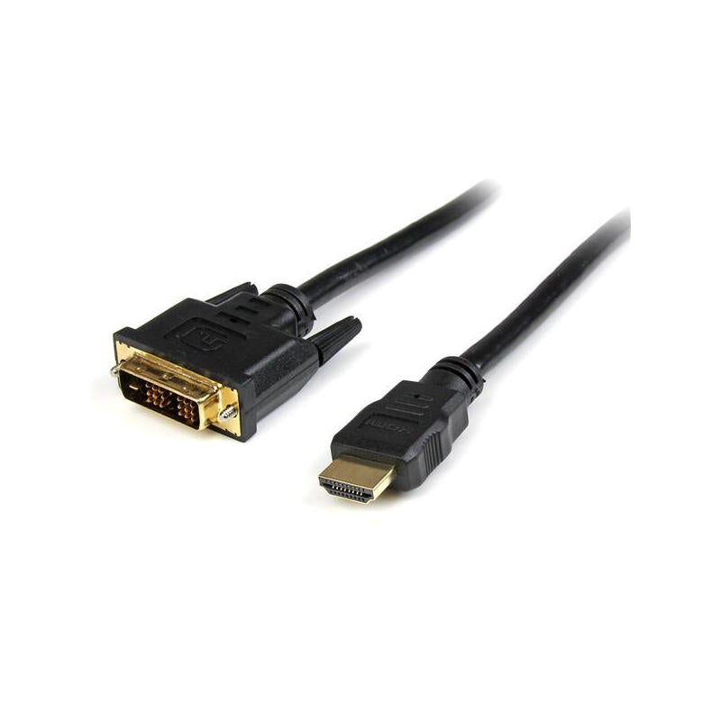 Startech Cable Hdmi A Dvi-D 1m  Negro  Hddvimm1m