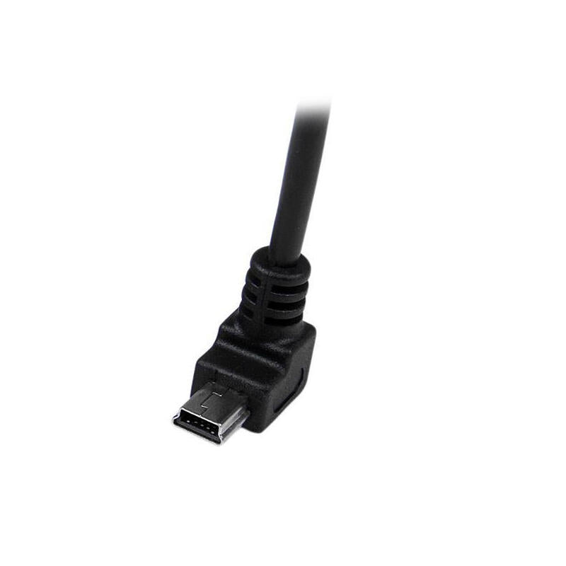 Startech Cable Usb A Mini Usb Acodado En Angulo Hacia Abajo 2m Negroâ Usbamb2md