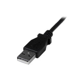 Startech Cable Usb A Mini Usb Acodado En Angulo Hacia Abajo 2m Negroâ Usbamb2md