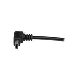 Startech Cable Usb A Mini Usb Acodado En Angulo Hacia Arriba 1m Negro Usbamb1mu