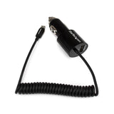 Startech Cargador Usb 2 Puertos Coche Con Cable Mi