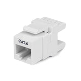 Startech Conector Modulo Keystone Rj45 Hembra Cat6 180âº Blanco
