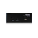 Startech Conmutador Switch Kvm 2 Puertos Doble Mon