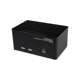 Startech Conmutador Switch Kvm 2 Puertos Video Dvi