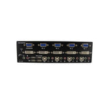 Startech Conmutador Switch Kvm 4 Ordenadores 2 Mon