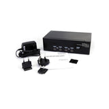 Startech Conmutador Switch Kvm 4 Ordenadores 2 Mon
