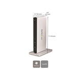 Startech Docking Station Usb 3.0 Para Dos Monitores Con Dvi Y Soporte Vertical