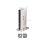 Startech Docking Station Usb 3.0 Para Dos Monitores Con Dvi Y Soporte Vertical