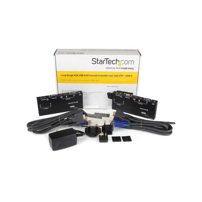 Startech Extensor Consola Kvm Por Cat 5 Eth. (300m