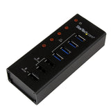 Startech Hub Concentrador Usb 3.0 4 Puertos Con 3