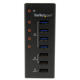 Startech Hub Concentrador Usb 3.0 4 Puertos Con 3