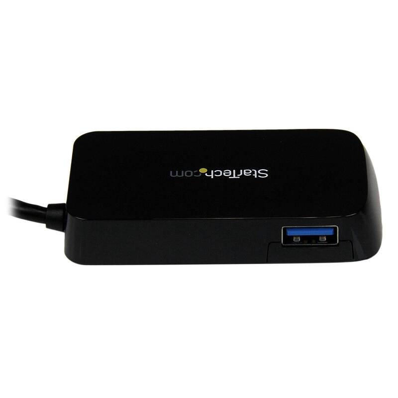 Startech Hub Usb 3.0 4 Puertos Super Speed Negro St4300minu3b
