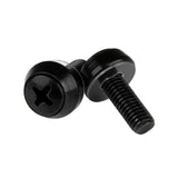 Startech Paquete 50 Tornillos M6x12mm Negro