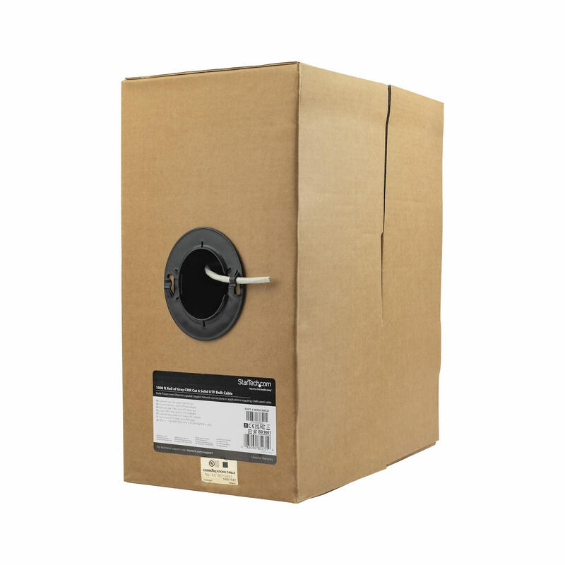 Startech Rollo Bobina 304,8m Cable Red Cat6