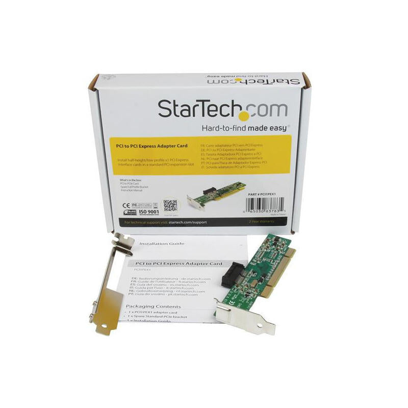 Startech Tarjeta Adaptadora Pci A Pci Express Pci1pex1