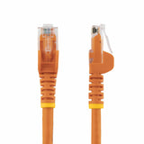Startech.Com 3m Cat6 Ethernet Cable 10 Gigabit Snagless Rj45 650mhz 100w Poe Patch Cord Cat 6 10gbe Utp Network Cable W/Strain Relief Orange Fluke Tested/Wiring Is Ul Certified/Tia Category 6 24awg (N6patc3mor) Cable De Interconexión Rj-45