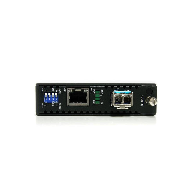 Startech.Com Conversor De Medios Gigabit Ethernet A Fibra Multi Modo Conector Lc - 1x Rj45 Hembra - 1x Lc Hembra - 550m 2 Años