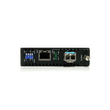Startech.Com Conversor De Medios Gigabit Ethernet A Fibra Multi Modo Conector Lc - 1x Rj45 Hembra - 1x Lc Hembra - 550m 2 Años