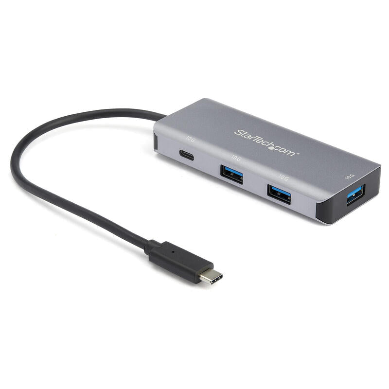 Startech.Com Hub Usb-C De 4 Puertos Alimentado Por Bus - 10gbps - 3x Usb-A Y 1x Usb-C