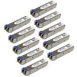 Startech.Com Modulo Transceptor Sfp Compatible Con Cisco Glc-Lh-Sm - 1000base-Lx/Lh - Paquete De 10 Garantia Lifetime