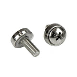 Startech.Com Paquete De 20 Tornillos M5 De 12mm Y Tuercas Jaula Para Armarios Rack - Con Herramienta De Instalación