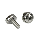 Startech.Com Paquete De 20 Tornillos M5 De 12mm Y Tuercas Jaula Para Armarios Rack - Con Herramienta De Instalación