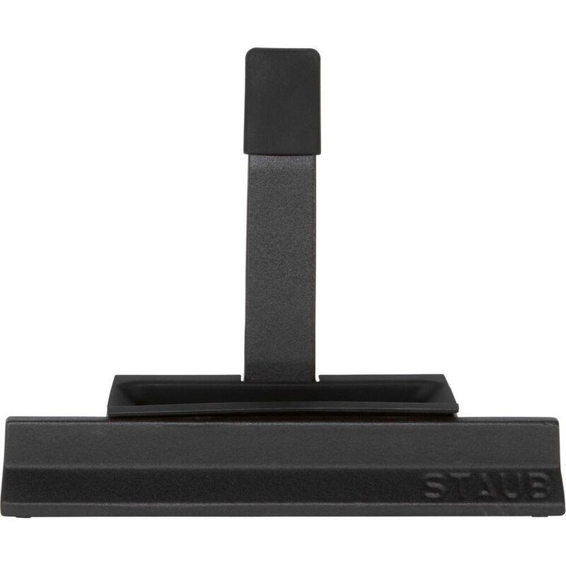 Staub Deckelhalter Gusseisen Schwarz