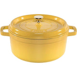Staub La Cocotte 24cm Rund, Citron, Gusseisen
