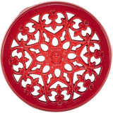 Staub Topfuntersetzer Rund 23 Cm Kirschrot