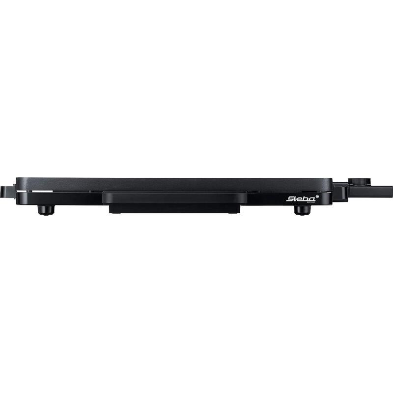 Steba Bbq Parrilla De Mesa Vg 30 Slim, Parrilla Eléctrica (Negro, 2200 Vatios) 06-30-00
