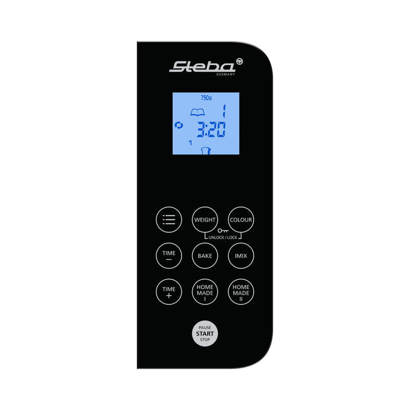 Steba Bm 2, Panificadora Acero Fino/Negro