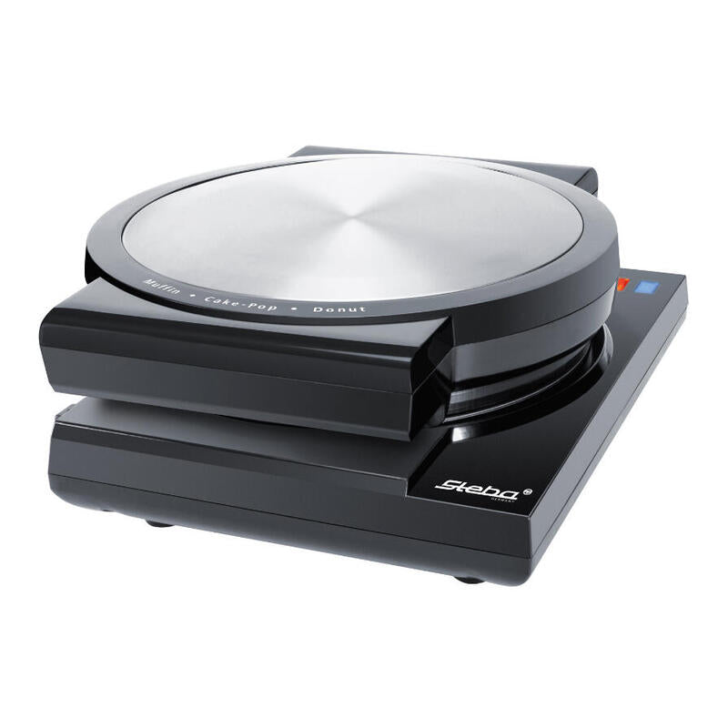 Steba Cm3 Máquina Para Madalenas Y Donuts Donut/Cupcake Maker 12 Pasteles 7 Donuts 800 W Negro, Donutera Negro/Plateado, Donut/Cupcake Maker, 12 Pasteles, 7 Donuts, Negro, 800 W, 230 V