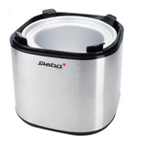 Steba Ic 30 Heladera Tradicional 1,5 L Negro, Acero Inoxidable 9,5 W