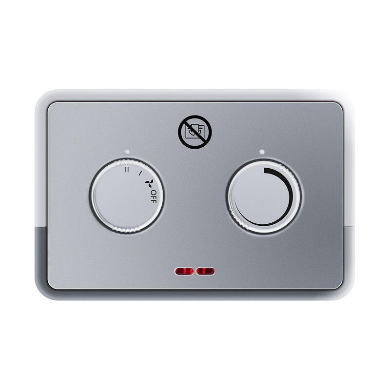 Steba Kh 4 Calefactor  Ventilador Eléctrico Interior Plata, Blanco 1800 W