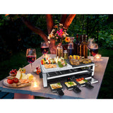 Steba Multi-Raclette Rc 108 Acero Inoxidable/Negro 631000