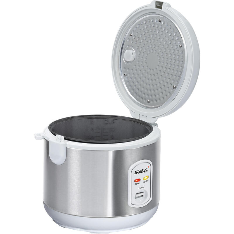 Steka Rice Cooker Rk 2 Acero Inoxidable/Blanco, 700 Vatios, 3.5 Litros 050200