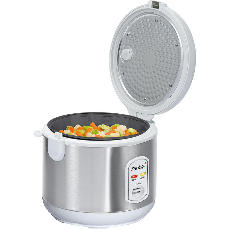 Steka Rice Cooker Rk 2 Acero Inoxidable/Blanco, 700 Vatios, 3.5 Litros 050200