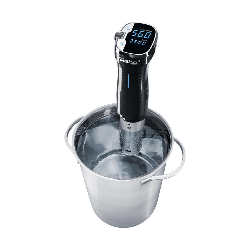 Steba Sous-Vide Garer Stab Sv 50 Acero Inoxidable/Negro, 800 Vatios 051500