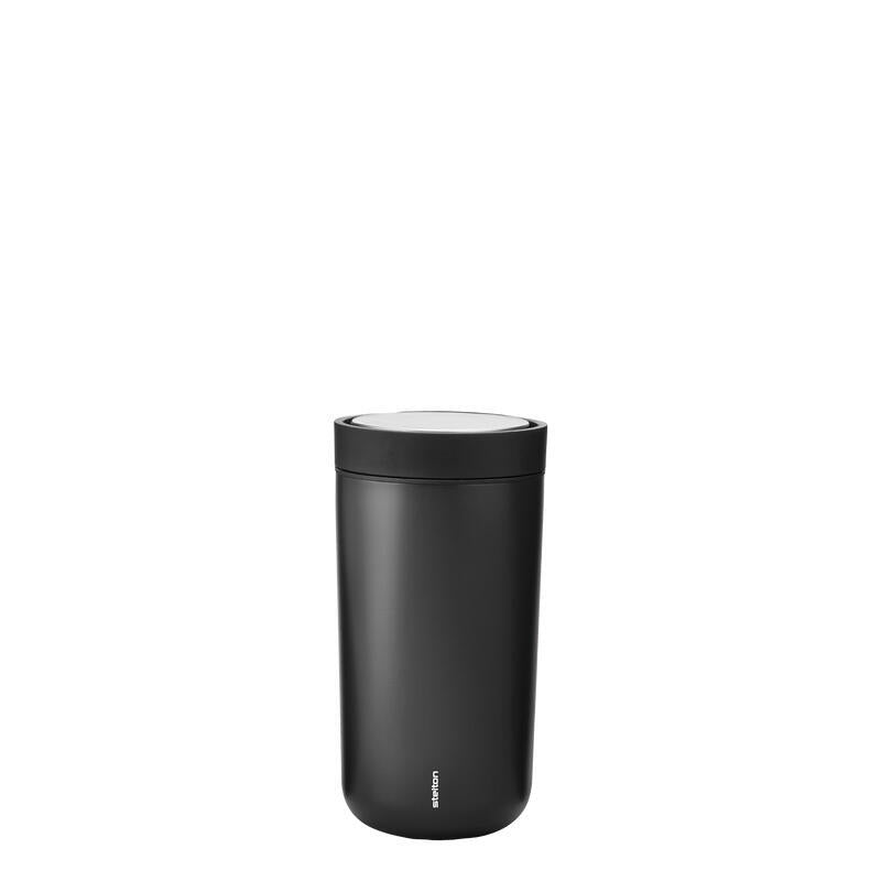 Stelton To Go Click 200 Ml Negro Acero Inoxidable