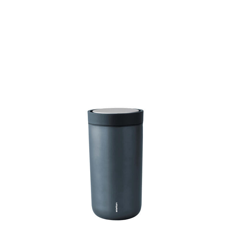 Stelton To Go Click Cup 0,2 L Dark Blue/Metallic