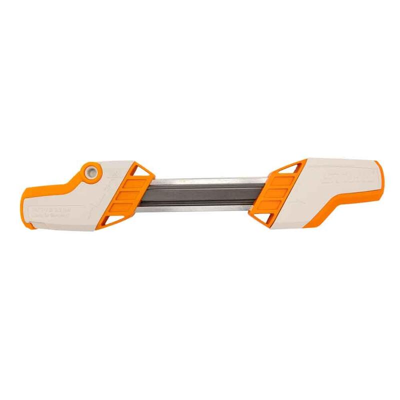 Stihl 56057504306 2 In 1 1/4" P Feilenhalter, Blanco-Orange