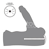 Streetgirls 15 Masturbador Con Dildo Articulable