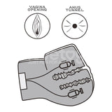 Streetgirls Masturbador Dual Con Motor Sensation Pulse